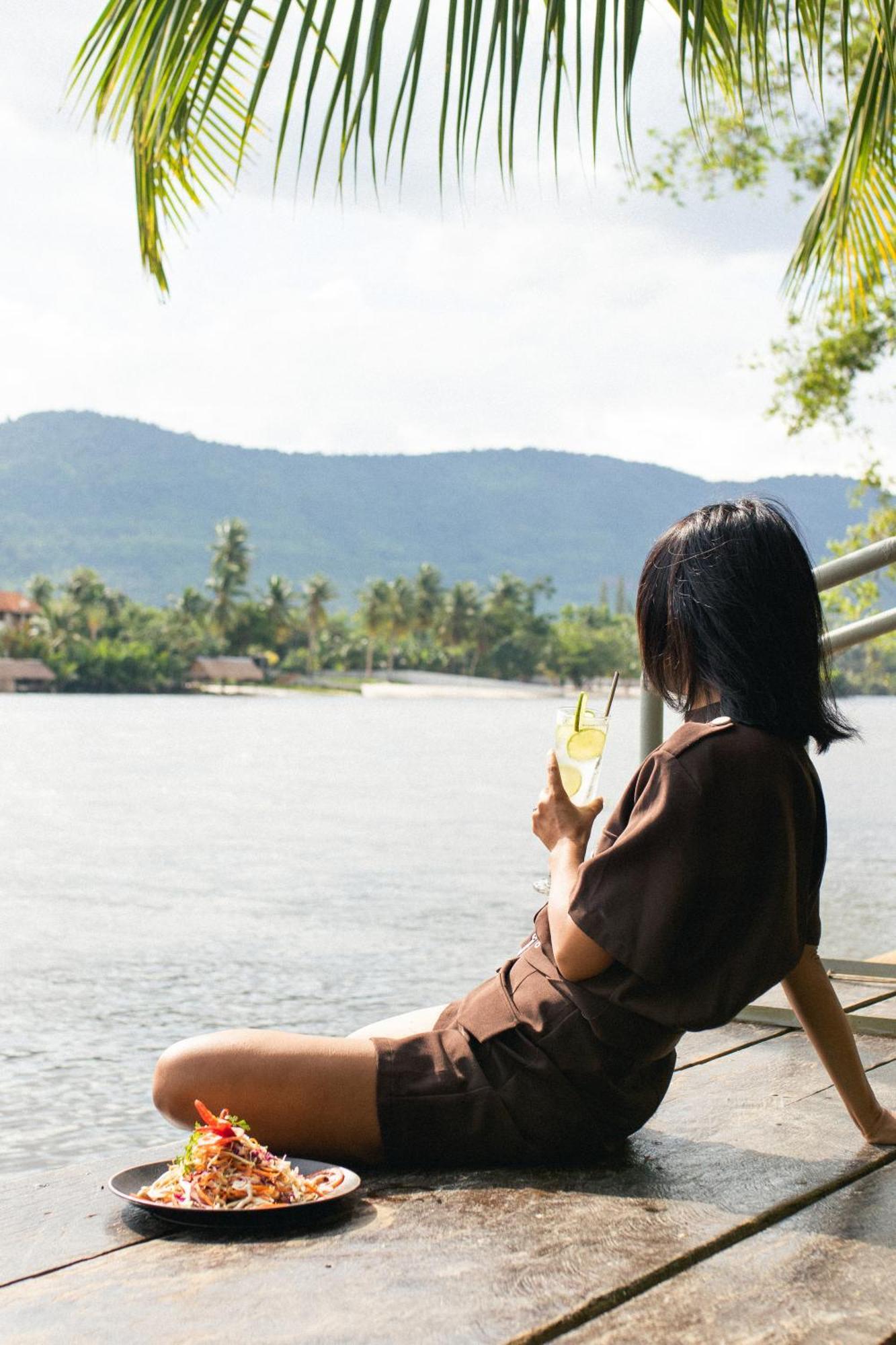 Hotel Sabay Beach Kampot Exterior foto