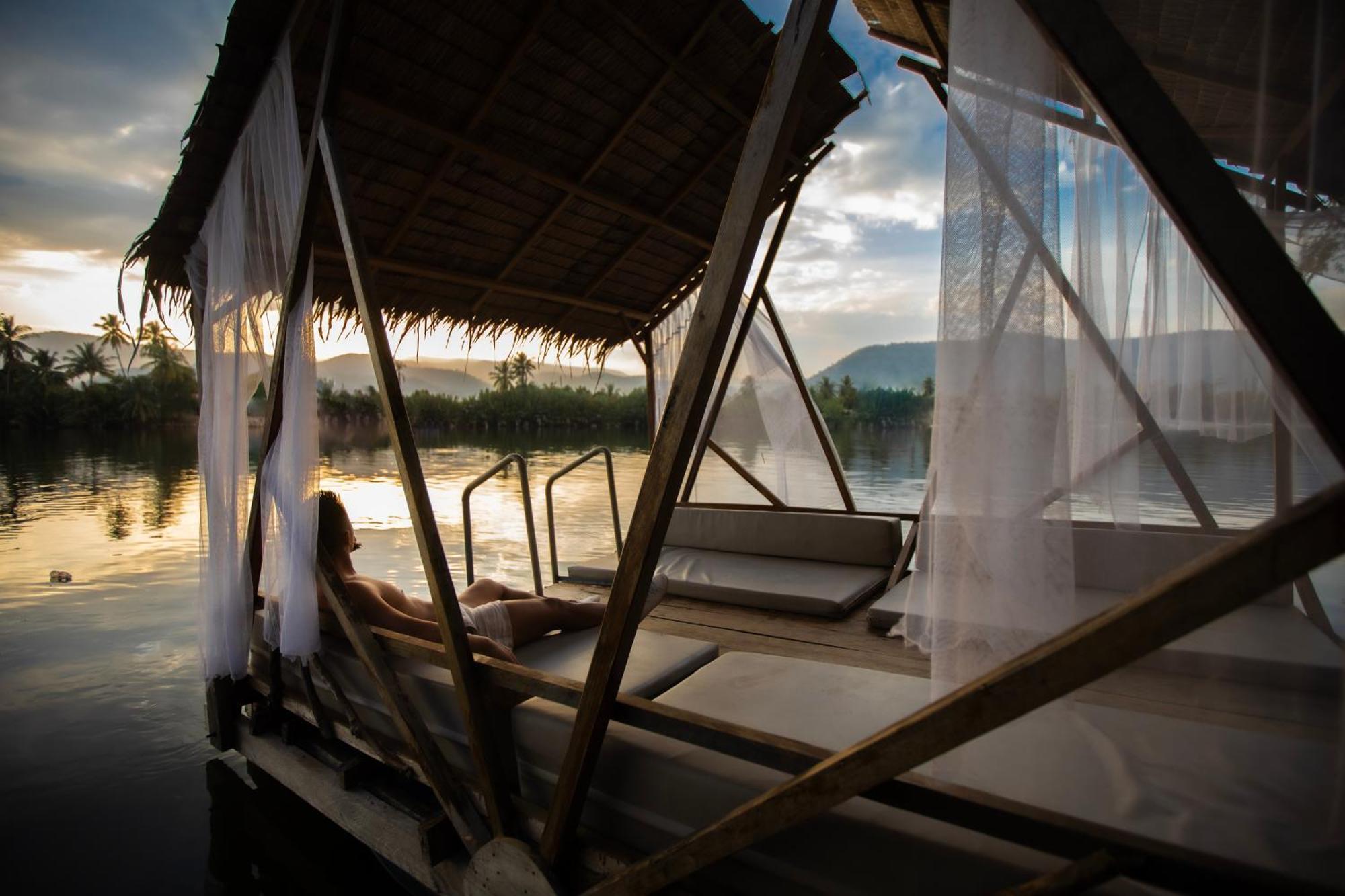 Hotel Sabay Beach Kampot Exterior foto